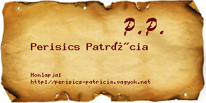 Perisics Patrícia névjegykártya
